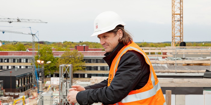Foto: DTU har hentet inspiration på flere universiteter i udlandet, fortæller Ole Kristian Bottheim, der er plan- og projektchef i Campus Service på DTU. Foto: STAMERS KONTOR