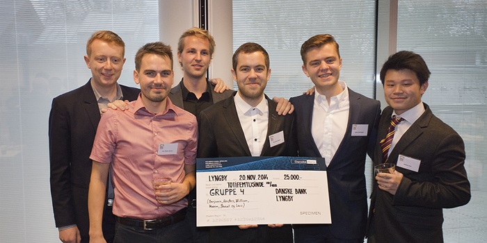 The winning team. Photo: Henrik Eskildsen