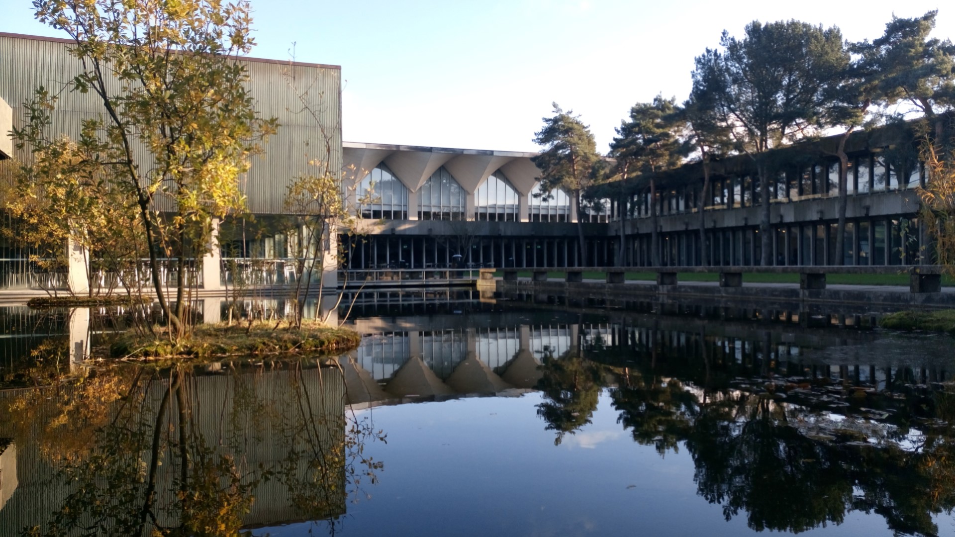 Grønnegården på DTU Lyngby Campus