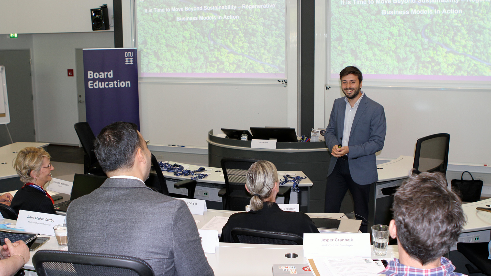 Francesco Rosati underviser i bæredygtig forretningsinnovation på DTU’s Executive MBA-uddannelse.