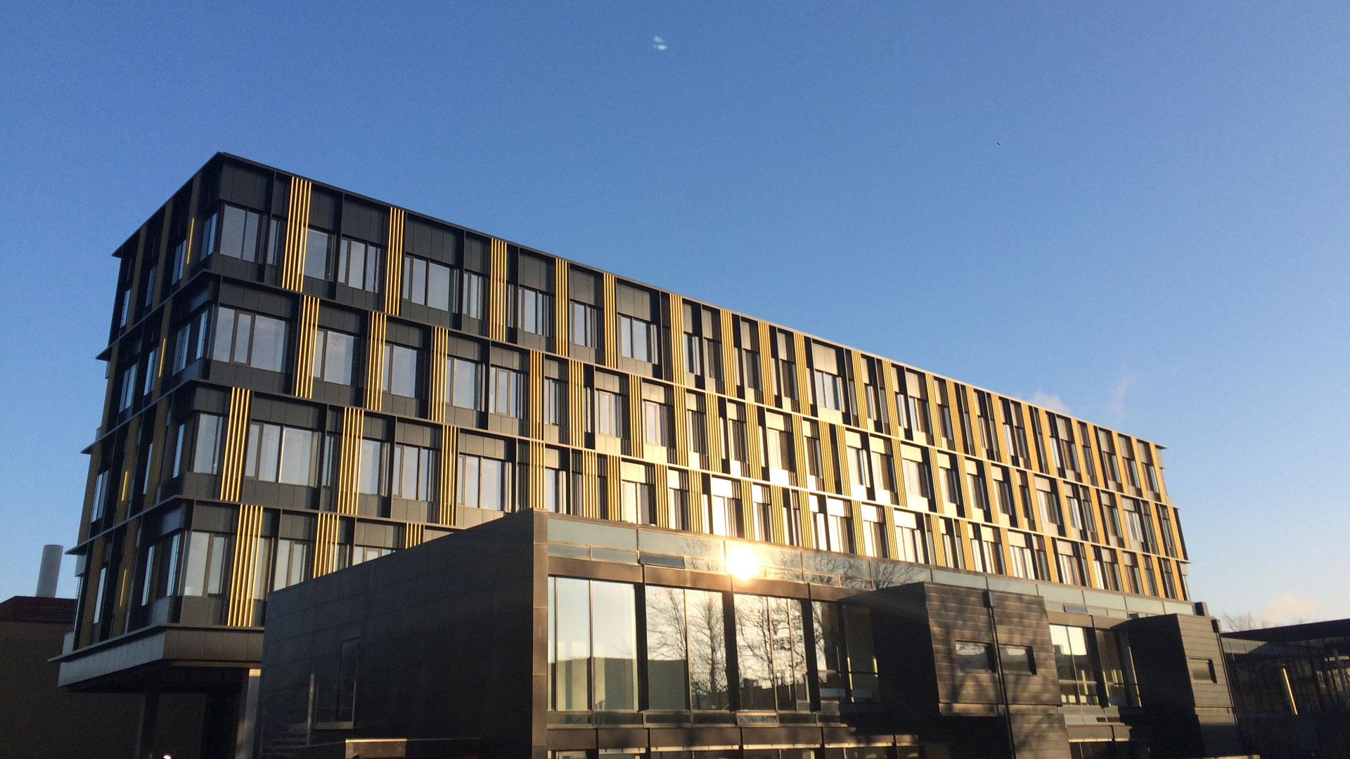 Bygning 220, der rummer bioteknologisk forskning. Foto: DTU