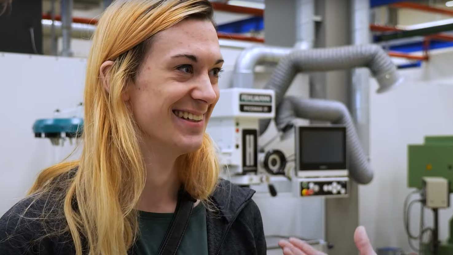Se film om bacheloruddannelsen i Produktion og Konstruktion