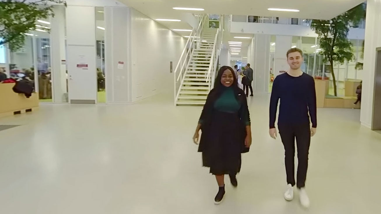 Campus tour 360 degree video