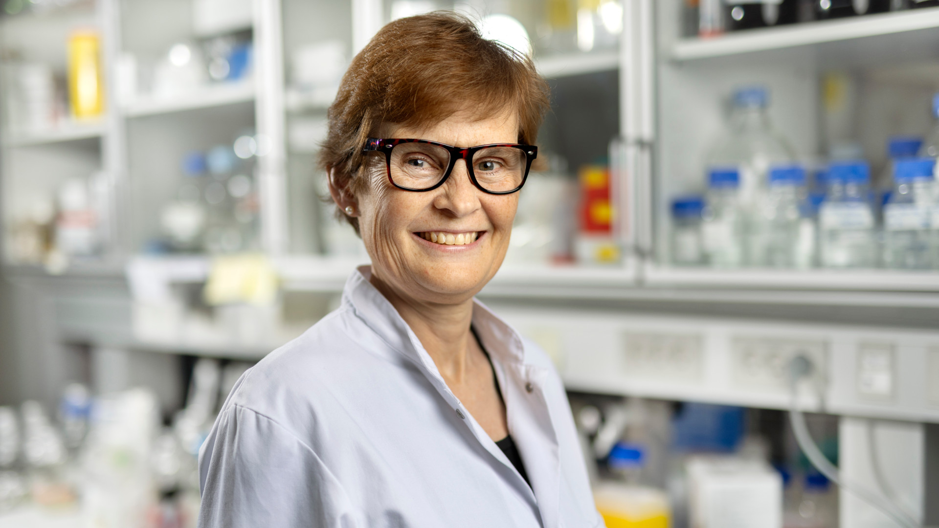  Professor Anne S. Meyer in the laboratory. Photo: Mikal Schlosser